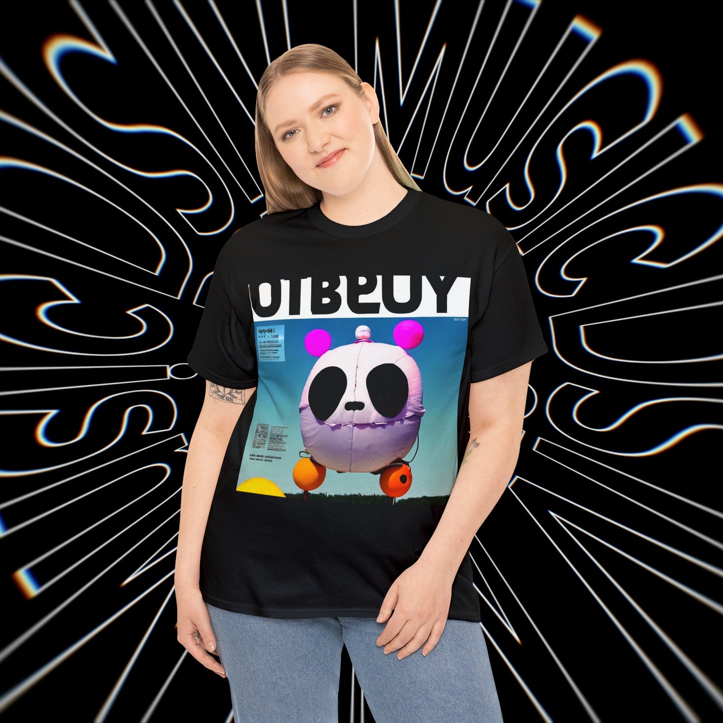 "Synth Panda" - DSIV Music "Cooked Beats #7" Limited Edition Tee