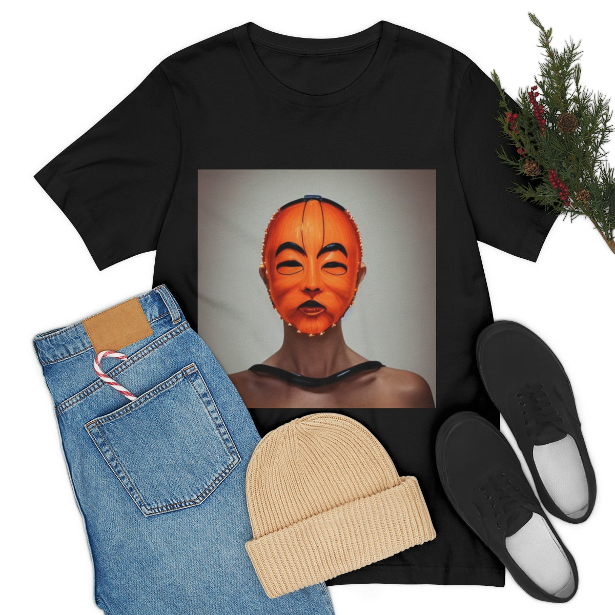Heart squeezed until it suffocates_Mask Our Emotions T-Shirt Collection - DSIV