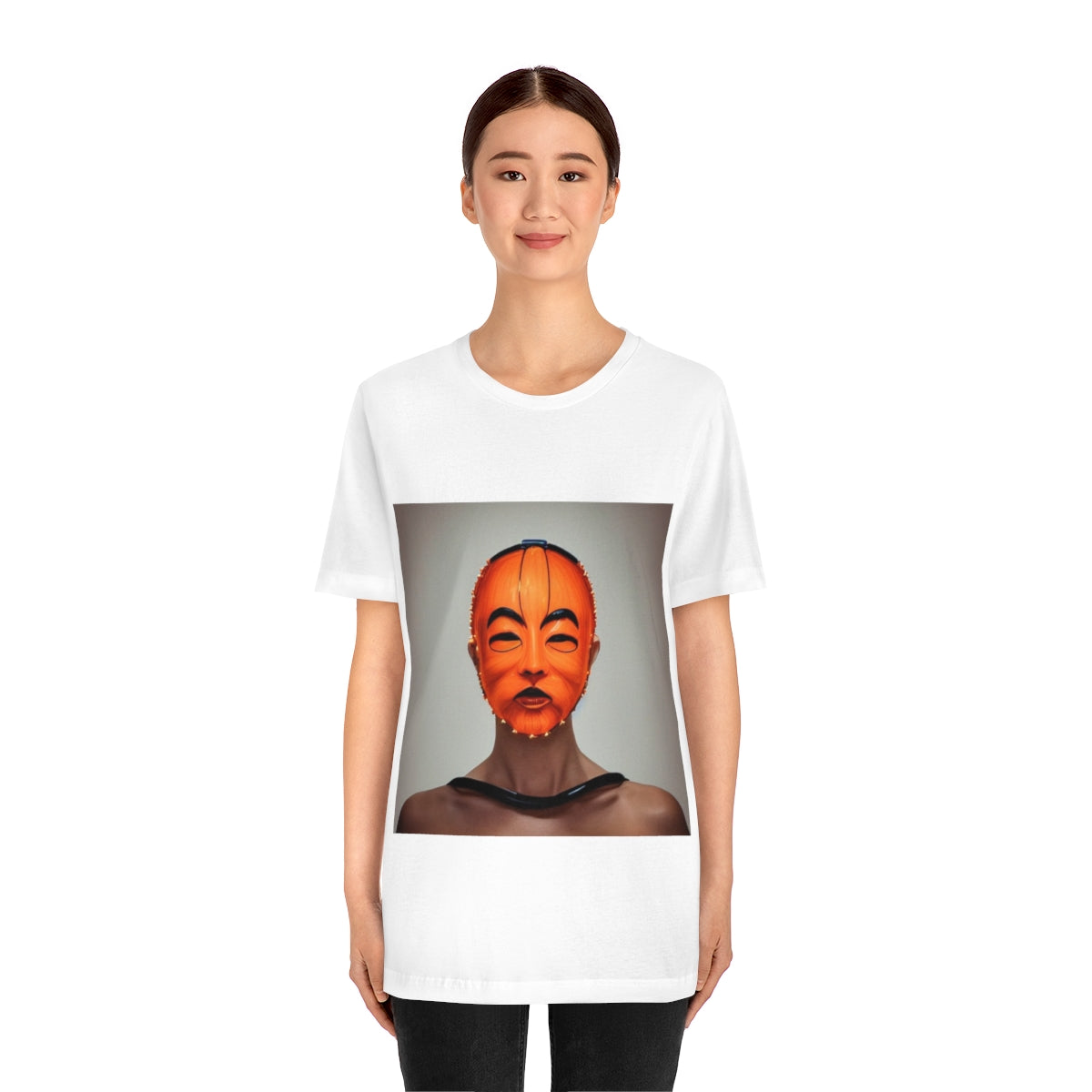 Heart squeezed until it suffocates_Mask Our Emotions T-Shirt Collection - DSIV