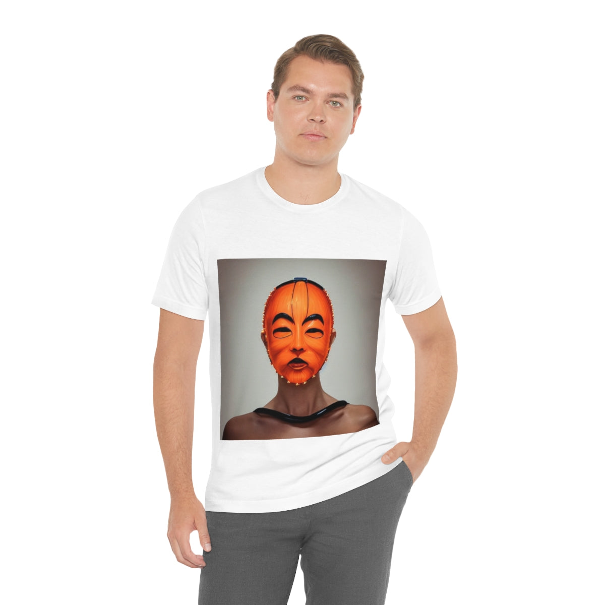 Heart squeezed until it suffocates_Mask Our Emotions T-Shirt Collection - DSIV