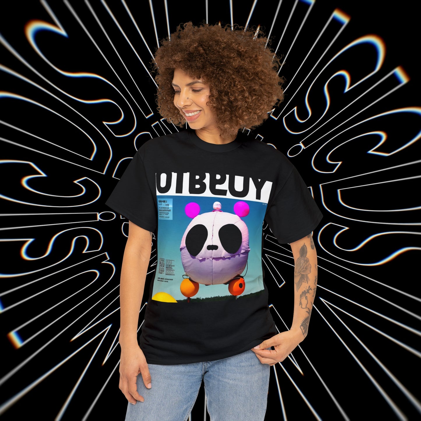 "Synth Panda" - DSIV Music "Cooked Beats #7" Limited Edition Tee