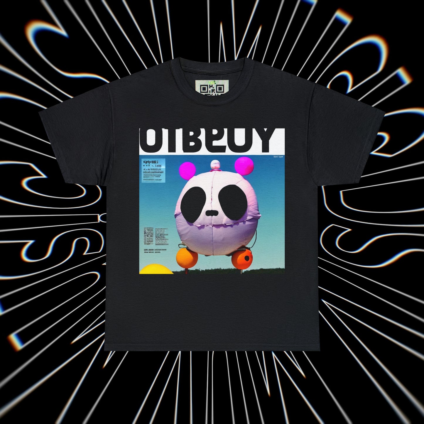 "Synth Panda" - DSIV Music "Cooked Beats #7" Limited Edition Tee