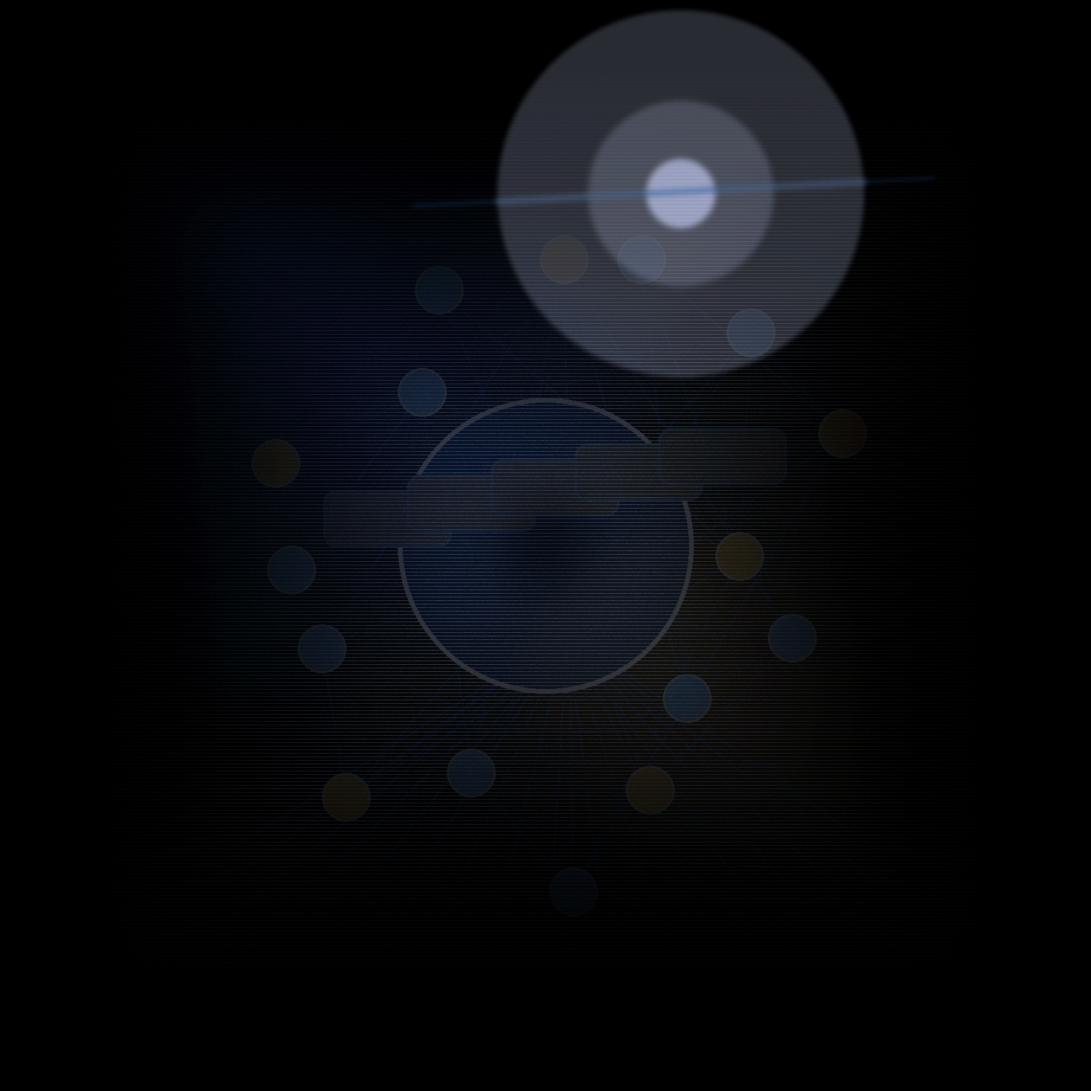 DSIV orb room visual for creative AI workflow systems